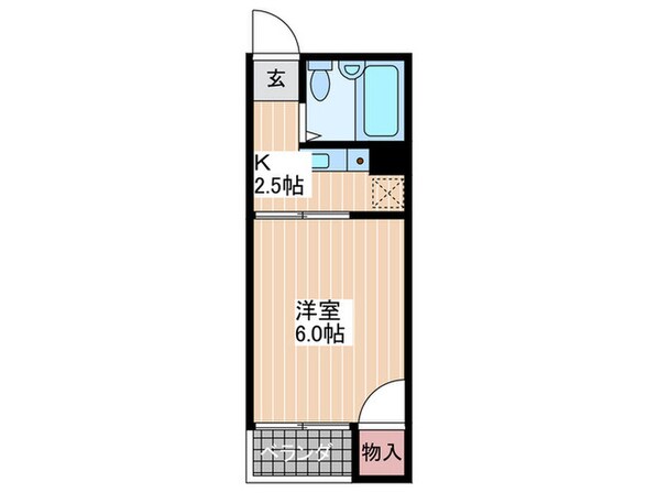 コーポ８８の物件間取画像